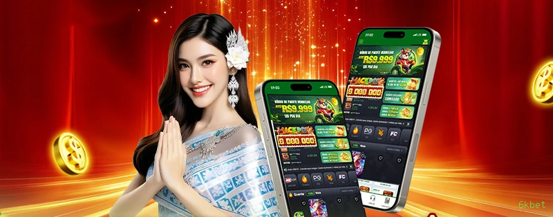 App 6kbet apostas esportivas mobile